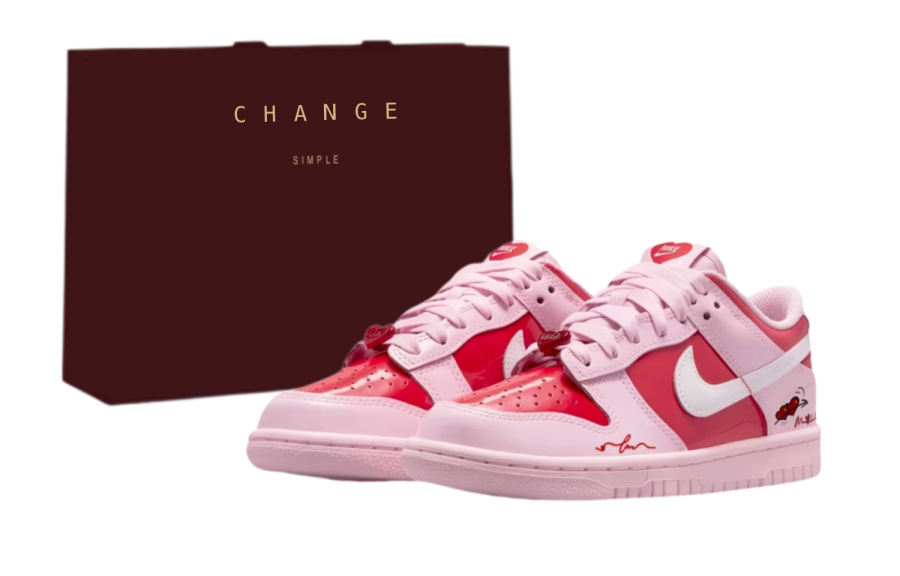 Nike Nike Dunk Bi Directional Heartbeat Low top Skateboard Shoes Women's