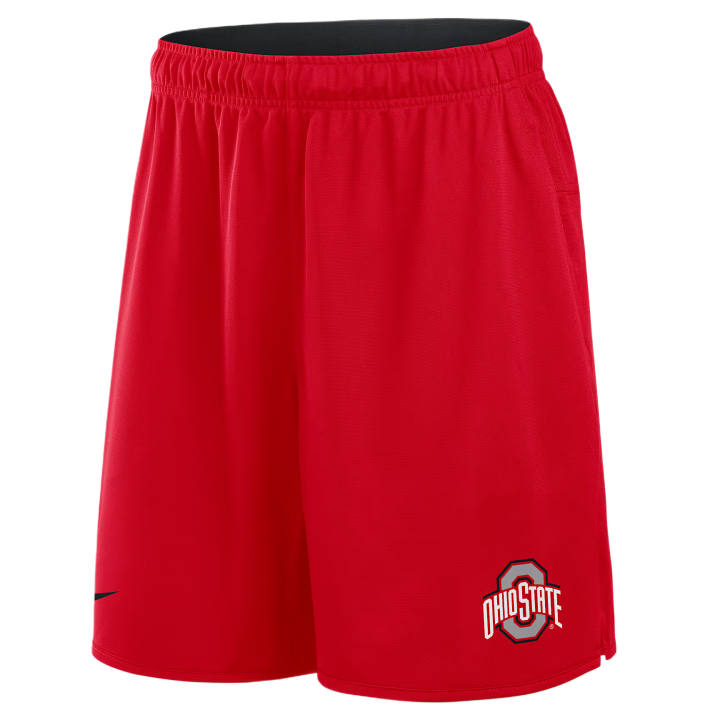 Nike Nike Dri Fit College Casual Shorts Men's Scarlet Moderate