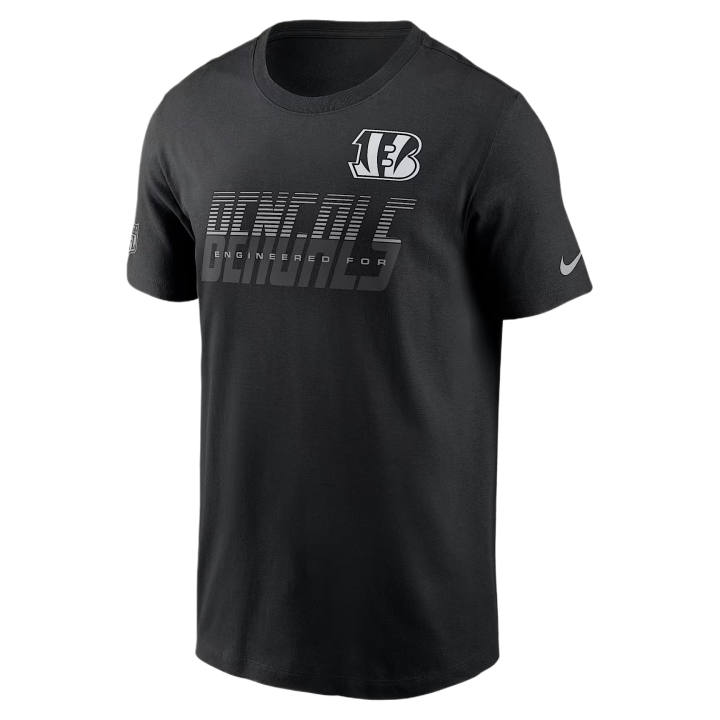 Nike Nike T Shirts Men's Black Crew Neck Moderate
