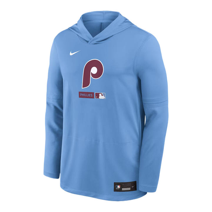 Nike Nike Sweatshirts Men's Light Blue Hooded Non Detachable Moderate Straight Fit