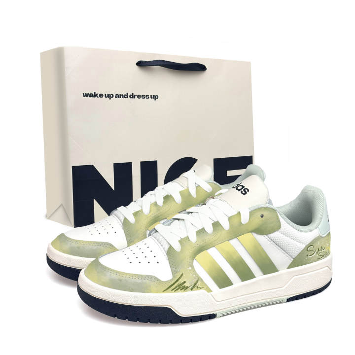 Adidas Adidas ENTRAP Skateboard Shoes Unisex Low Top Yellow
