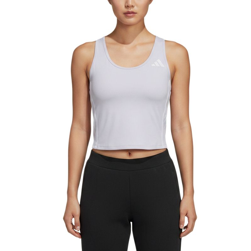 Adidas Adidas Tank Tops Women's Purple Crew Neck Moderate Other