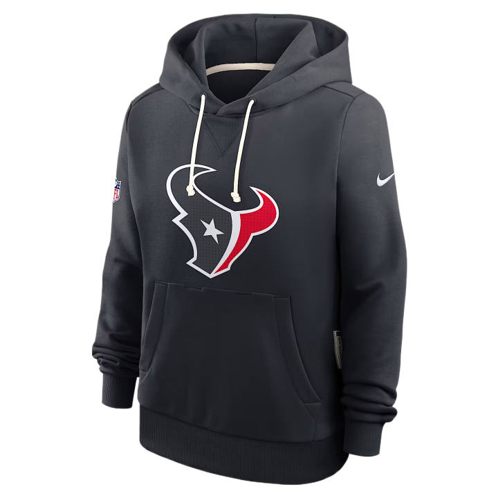 Nike Nike Houston Rugby Jerseys Women's Marine Blue Hooded Non Detachable Moderate