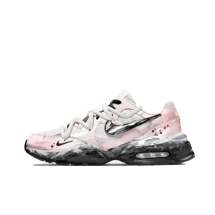 Nike Nike Air Max Fusion Running Shoes Women's Low Top White Pink