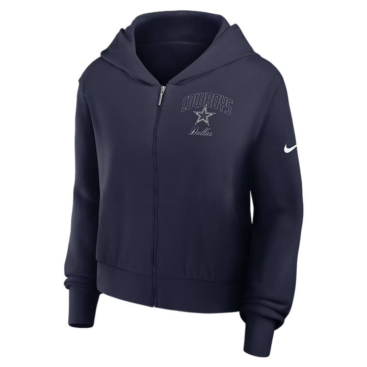 Nike Nike NFL Sweatshirts Women's Marine Blue Hooded Non Detachable Moderate