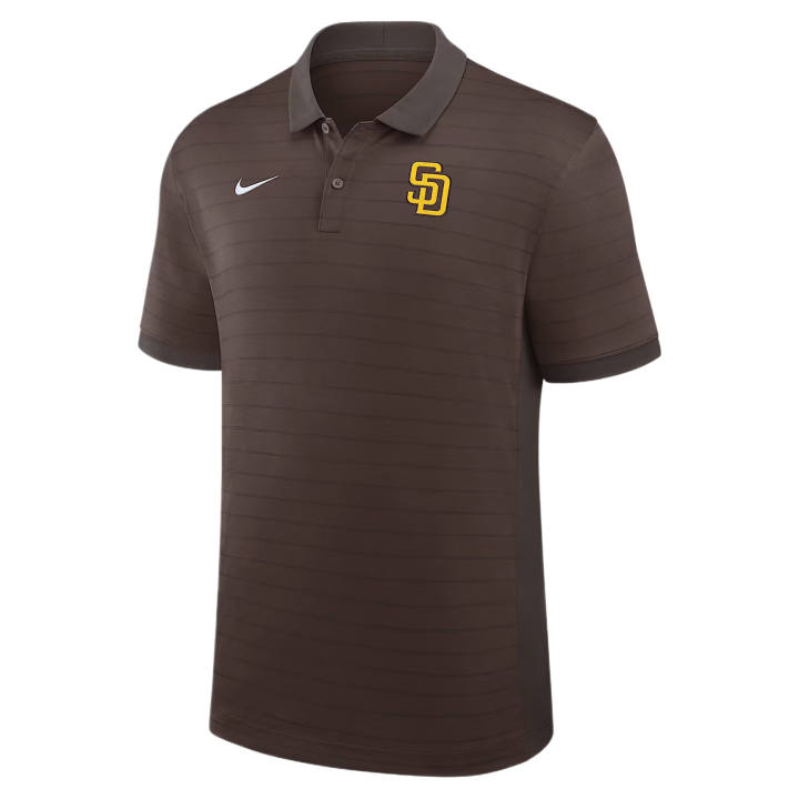 Nike Nike X MLB Polo Shirts Men's Brown Polo Collar Moderate Straight Fit