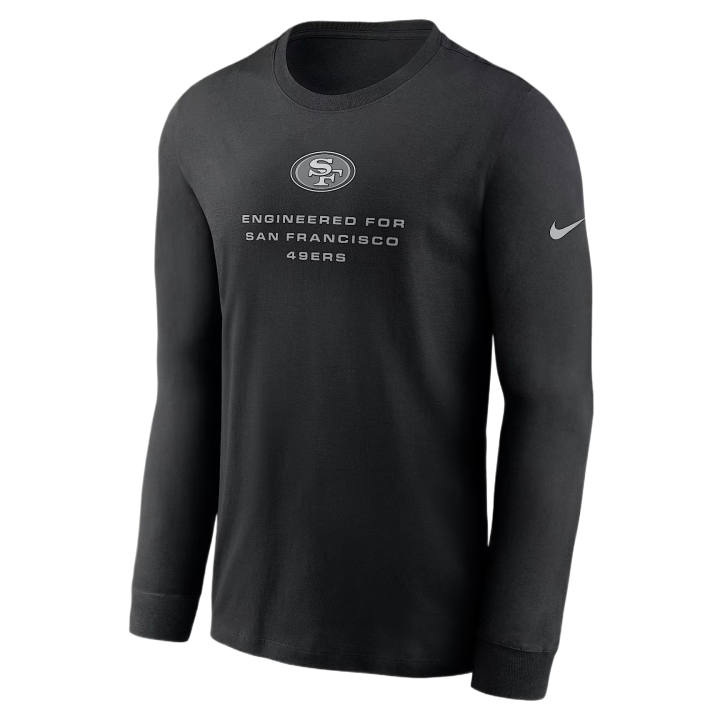 Nike Nike T Shirts Men's Black Crew Neck Moderate