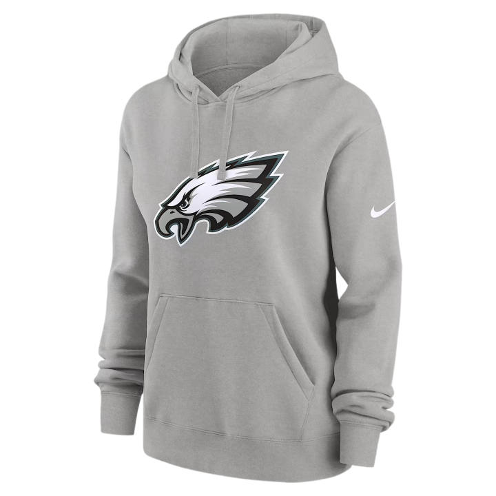 Nike Nike NFL Sweatshirts Women's Gray Heather Hooded Non Detachable Moderate