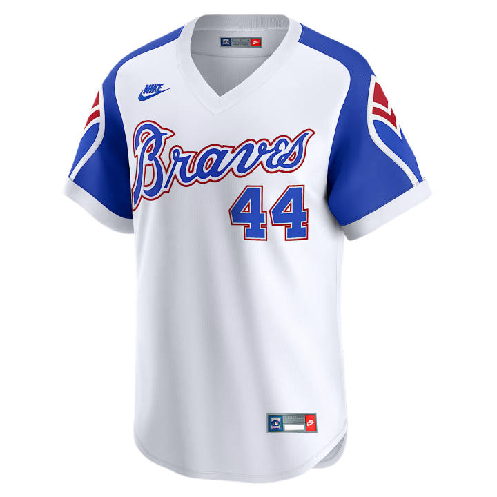 Nike Nike X MLB Baseball Jerseys Men's White V Neck Moderate