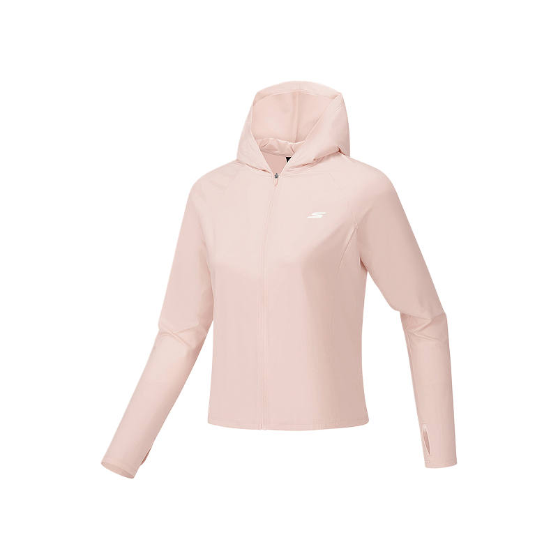 Skechers Jackets Women's Dusty Pink 028B Hooded Non Detachable Moderate Other
