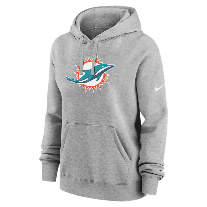 Nike Nike NFL Sweatshirts Women's Dark Gray Heather Hooded Non Detachable Moderate