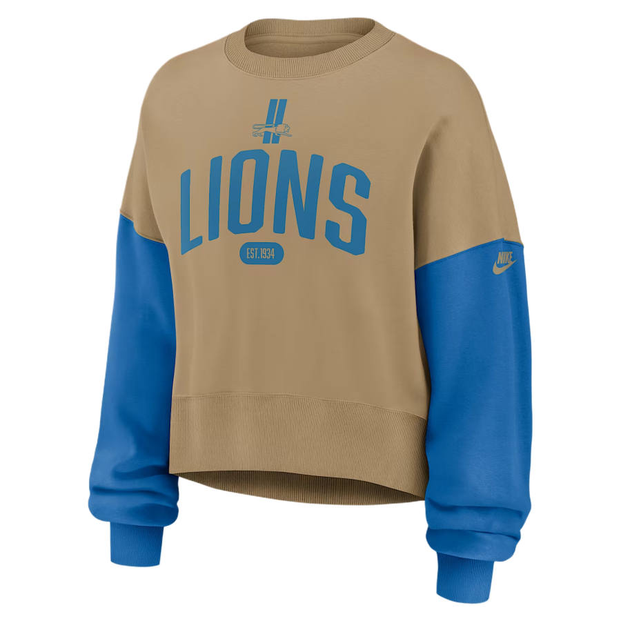 Nike Nike NFL Sweatshirts Women's Tan/Beige Crew Neck Moderate