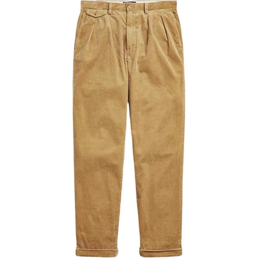 Polo Ralph Lauren Casual Pants Men's Brown Moderate Straight Fit Pants