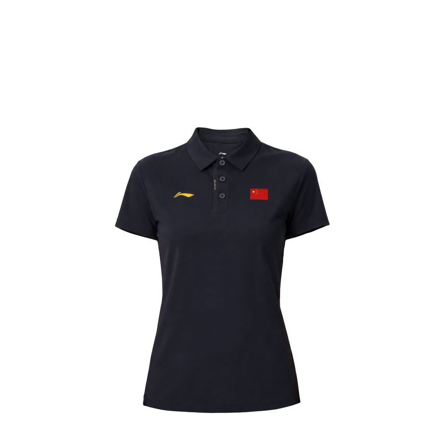 Li-Ning Li Ning Polo Shirts Women's Polo Collar Thin Straight Fit