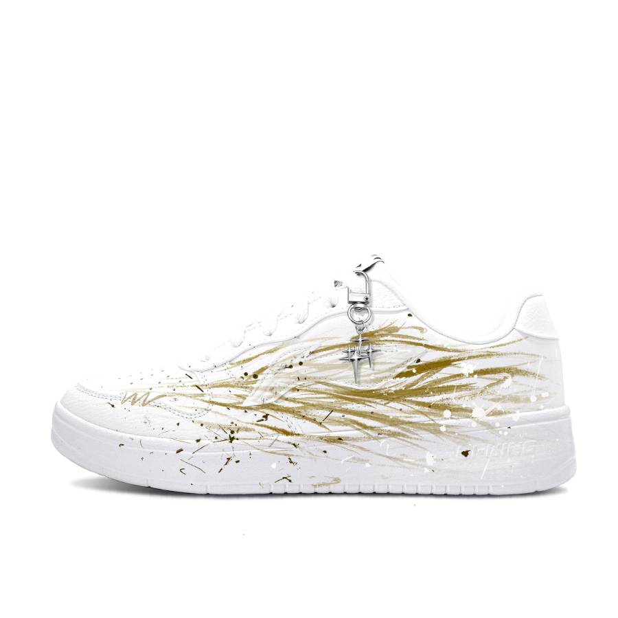 Li-Ning Li Ning Floating Boat Skateboard Shoes Men's Low Top Yellow