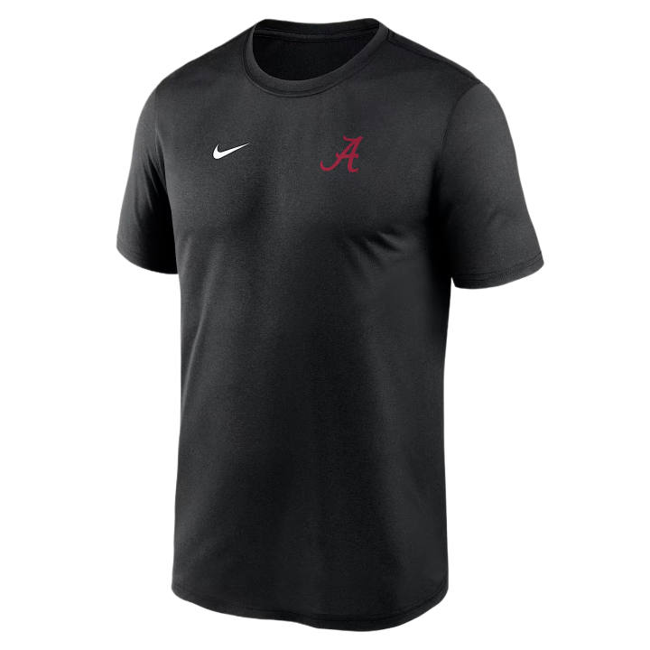 Nike Nike Dri Fit College T Shirts Men's Black Crew Neck