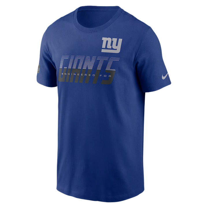 Nike Nike T Shirts Men's Royal Crew Neck Moderate