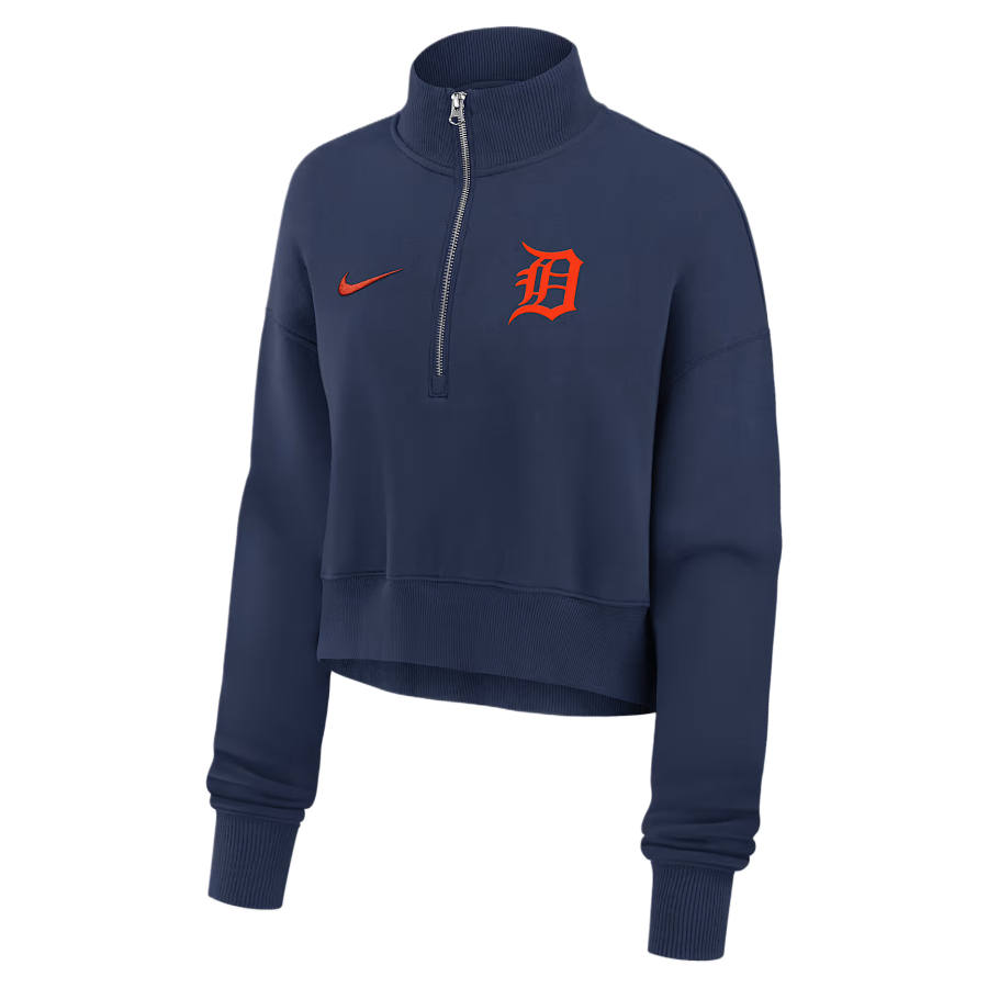 Nike Nike Sweatshirts Women's Marine Blue Turtleneck Moderate