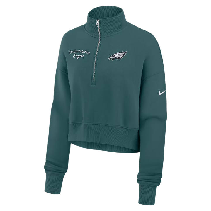 Nike Nike Sweatshirts Women's Green Turtleneck Moderate
