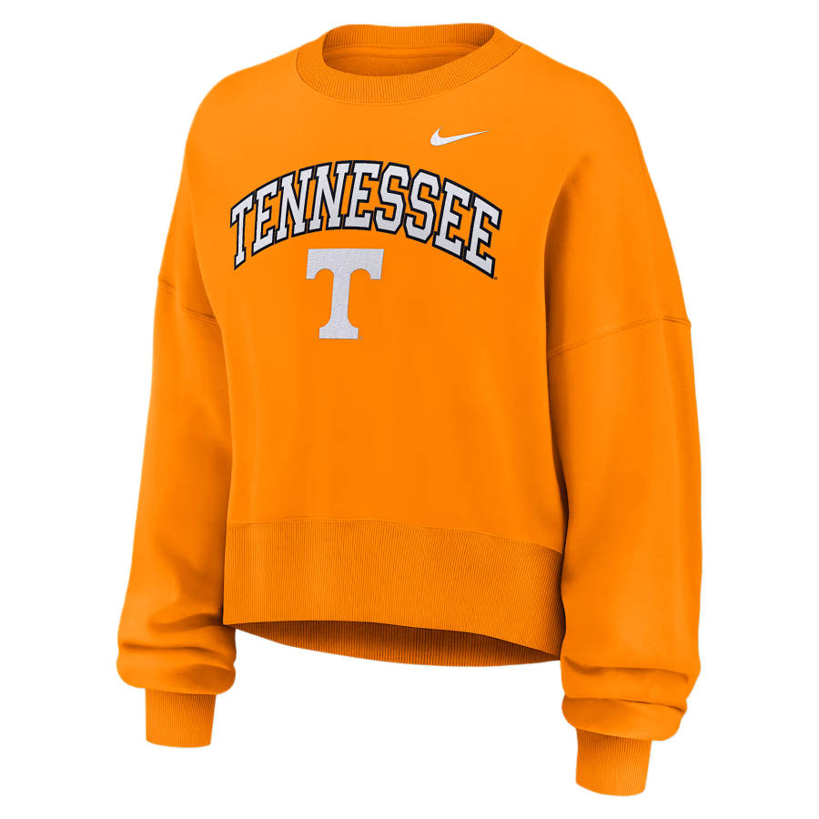 Nike Nike College Sweatshirts Women's Orange Team Crew Neck Moderate