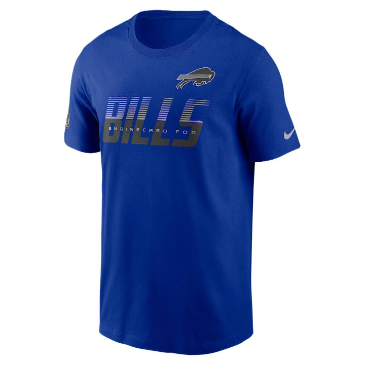 Nike Nike T Shirts Men's Royal Crew Neck Moderate