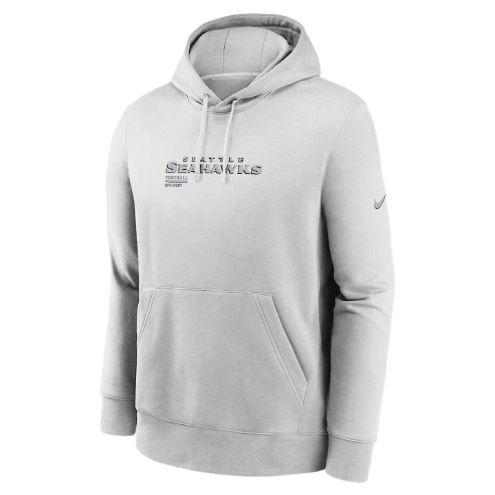 Nike Nike NFL Sweatshirts Men's Gray Hooded Non Detachable Moderate