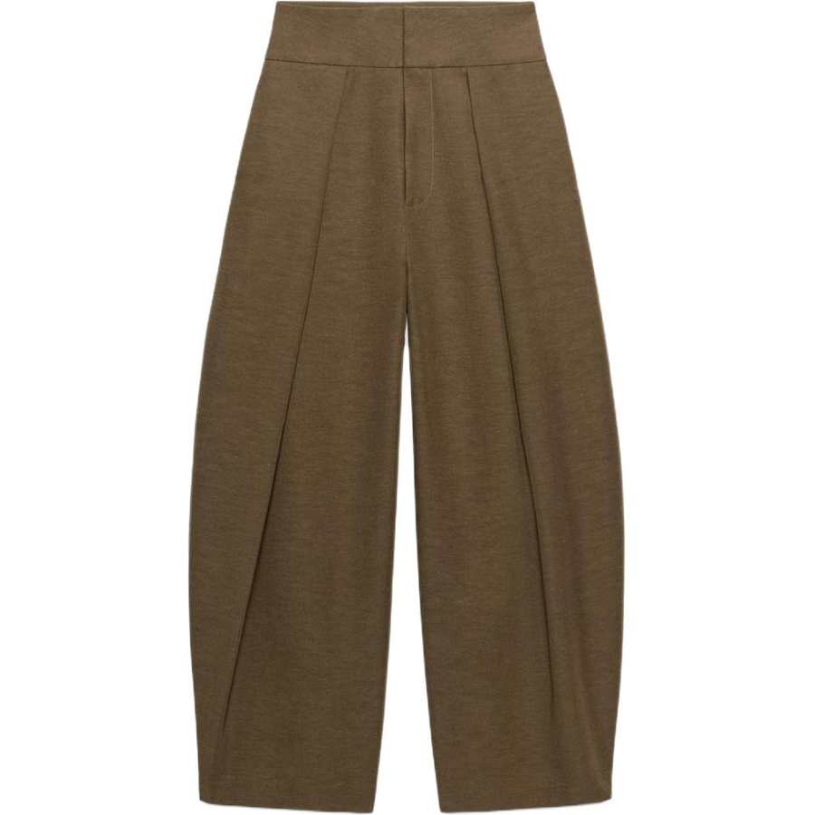 ZARA Casual Pants Women's Zebra Print Brown Moderate Other