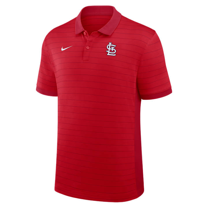 Nike Nike X MLB Polo Shirts Men's Red Polo Collar Moderate