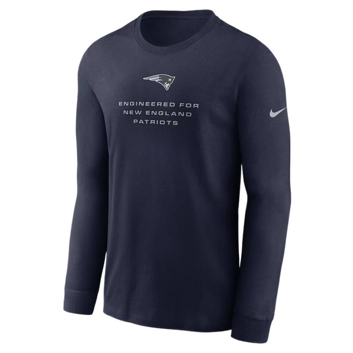 Nike Nike T Shirts Men's University Marine Crew Neck Moderate