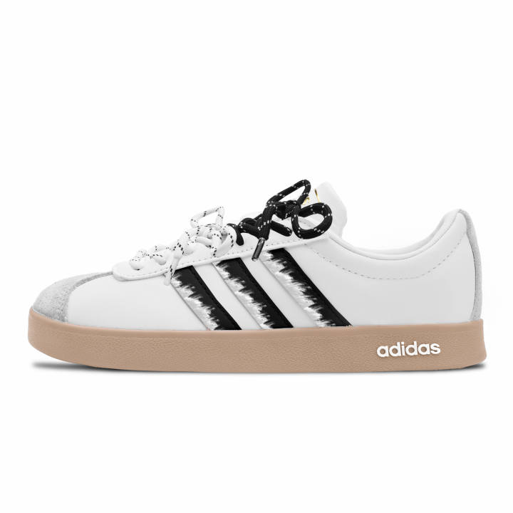 Adidas Adidas VL COURT 2.0 German Army Trainers Unisex Low Top White/Black