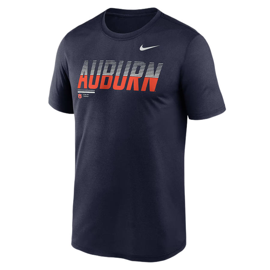 Nike Nike Dri Fit College T Shirts Men's University Marine Crew Neck