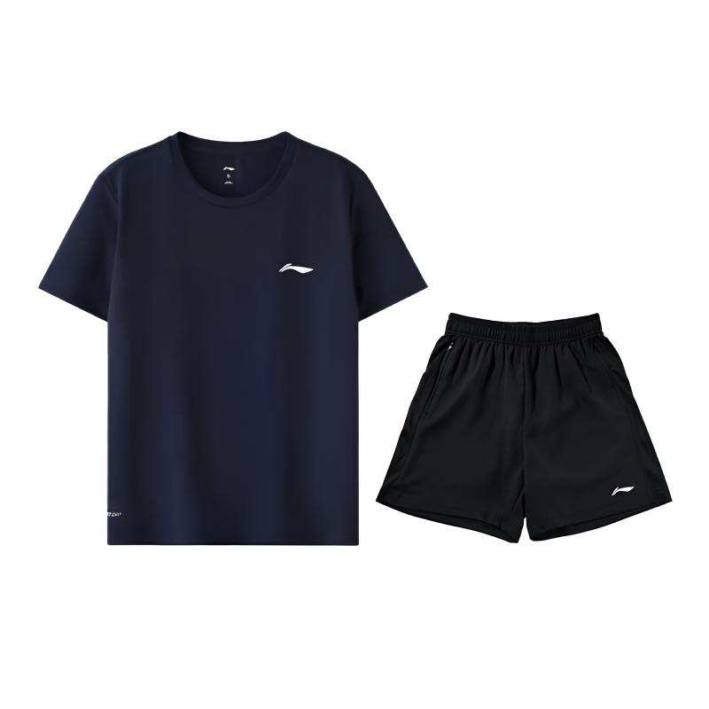 Li-Ning Li Ning Casual Sportswear Men's Crew Neck Moderate