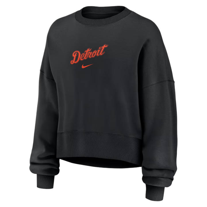 Nike Nike X MLB Sweatshirts Women's Black Crew Neck Moderate