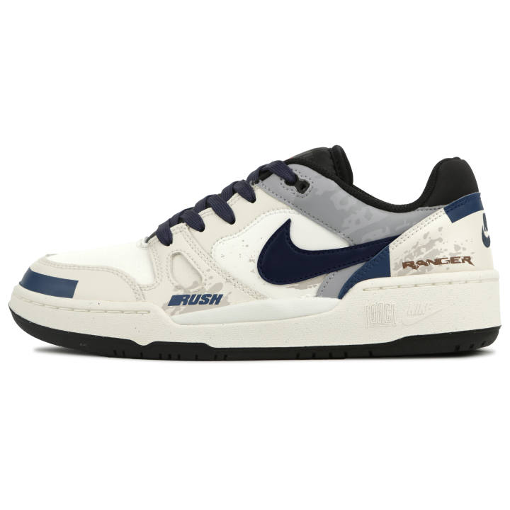 Nike Nike Full Force Skateboard Shoes Men's Low Top Beige/Gray