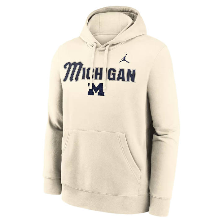 Jordan Jordan Sweatshirts Men's Natural Hooded Non Detachable Moderate