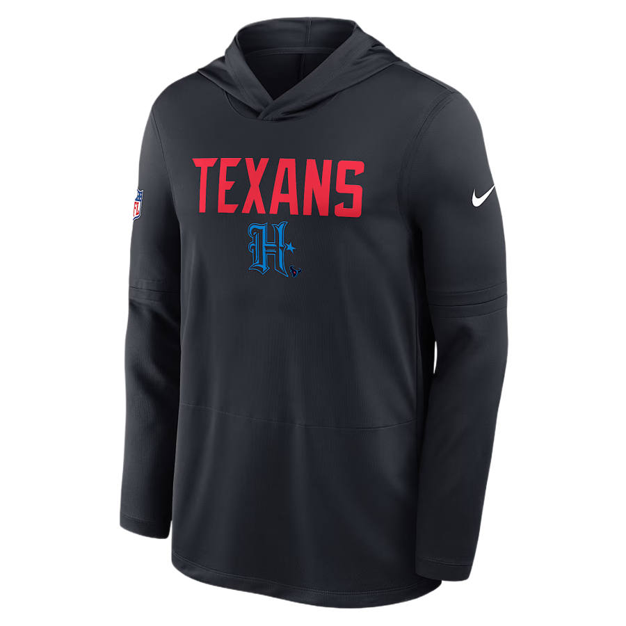 Nike Nike Sweatshirts Men's Blue Hooded Non Detachable Moderate Straight Fit
