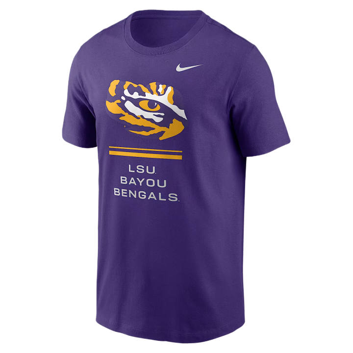Nike Nike T Shirts Men's Purple Crew Neck Moderate