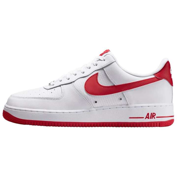 Nike Nike Air Force 1 Skateboard Shoes Unisex Low Top White Red