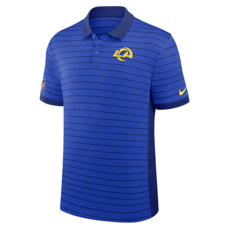 Nike Nike NFL Polo Shirts Men's Royal Blue/blue Polo Collar Moderate