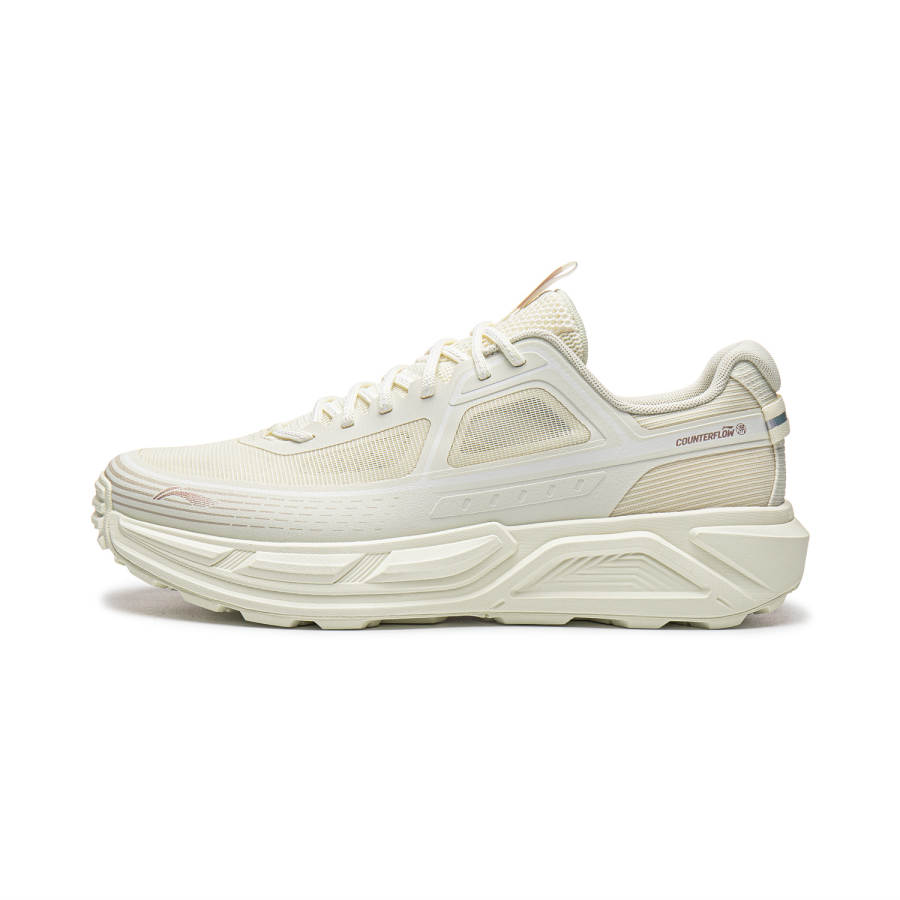 Li-Ning Li Ning Outdoor CF Tracing, Scenic Trail 2 Mountaineering & Hiking Shoes Unisex Low Top Mother Of Pearl White/Standard White