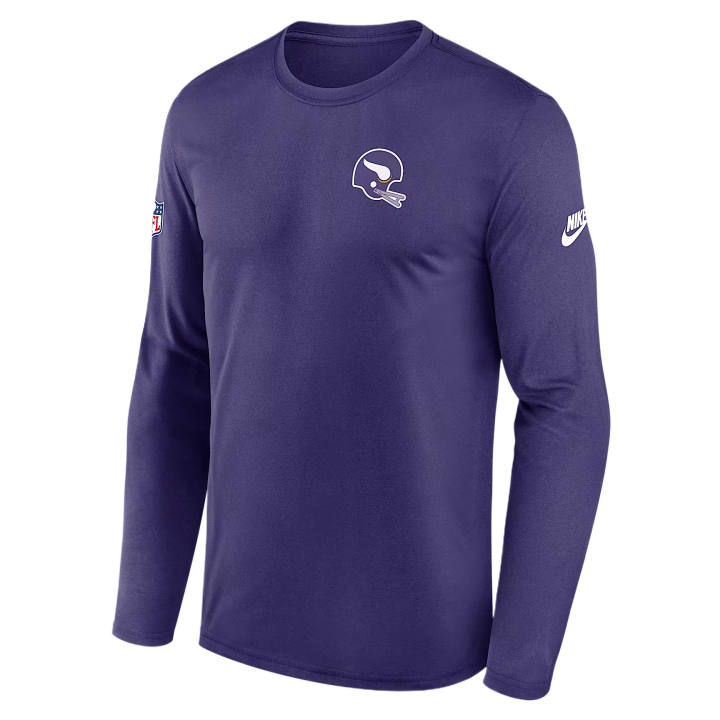 Nike Nike Dri Fit T Shirts Men's Purple Crew Neck