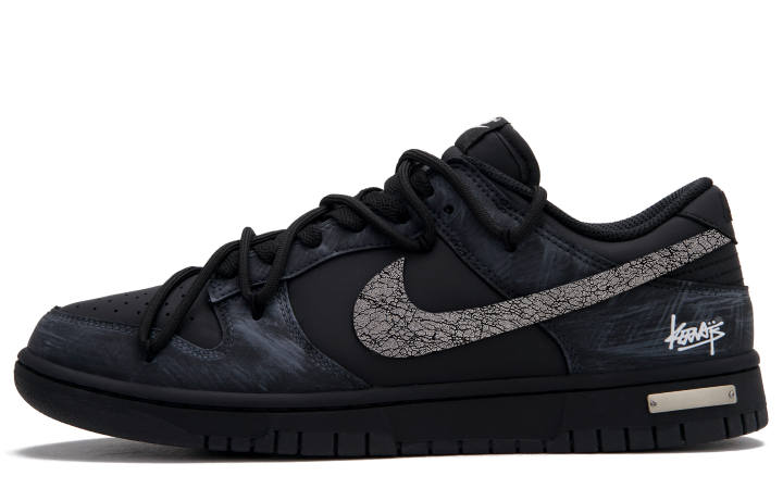 Nike Nike Dunk Skateboard Shoes Unisex Low Top Black