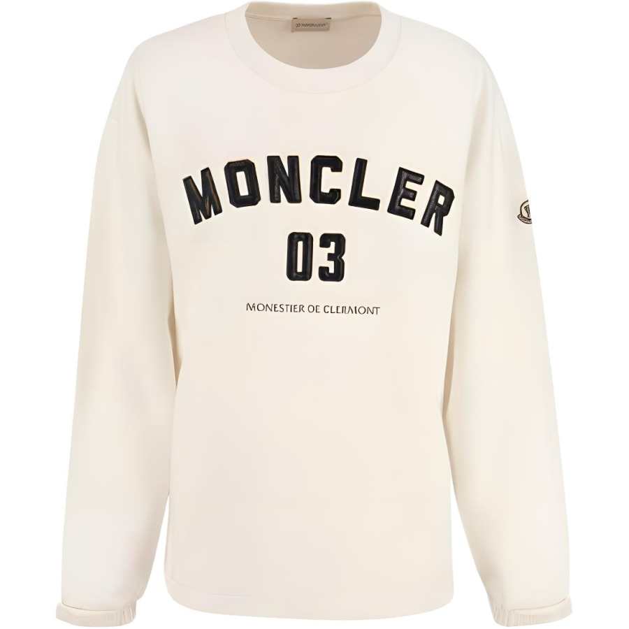 Moncler Moncler Sweatshirt Women's White