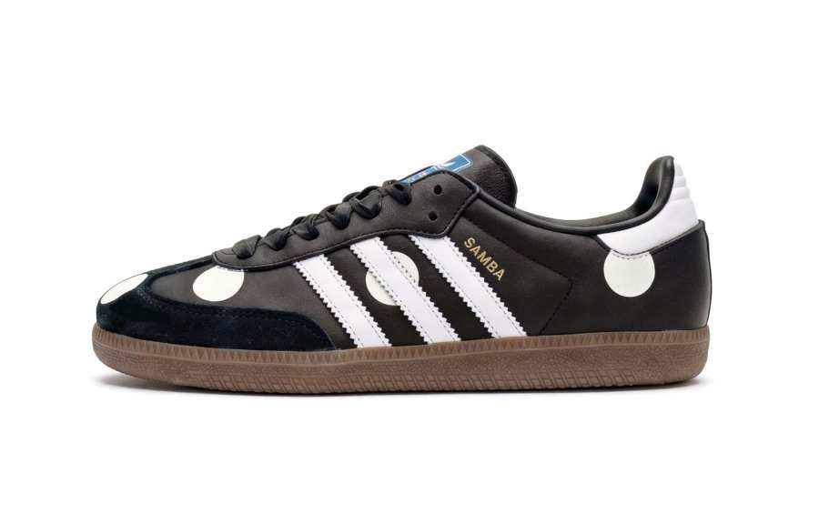Adidas Originals SAMBA OG German Army Trainers Unisex Low Top Black/White