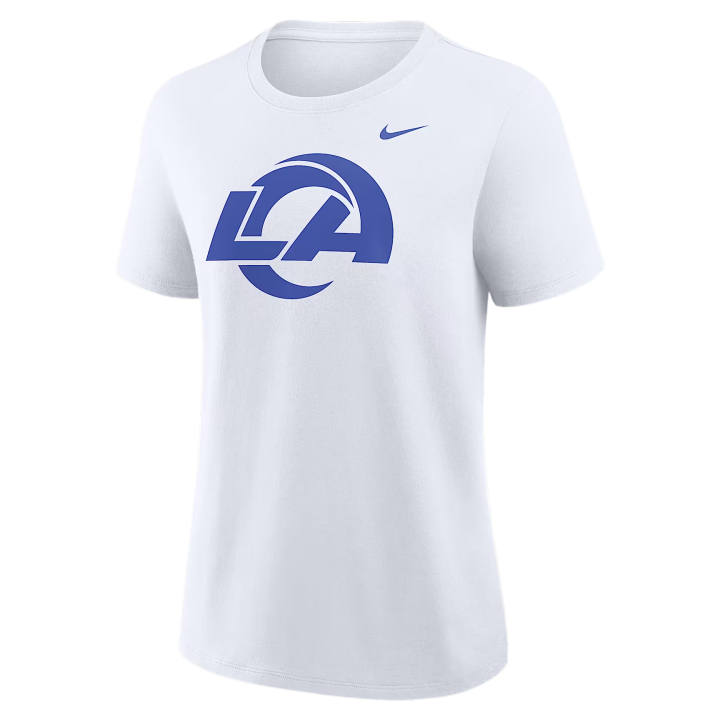 Nike Nike NFL T Shirts Women's White Crew Neck Moderate