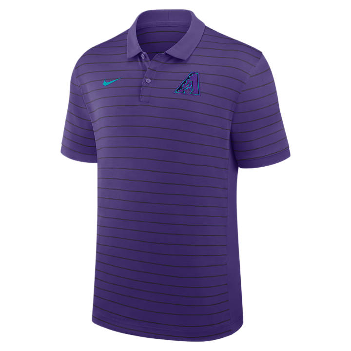 Nike Nike X MLB Polo Shirts Men's Purple Polo Collar Moderate