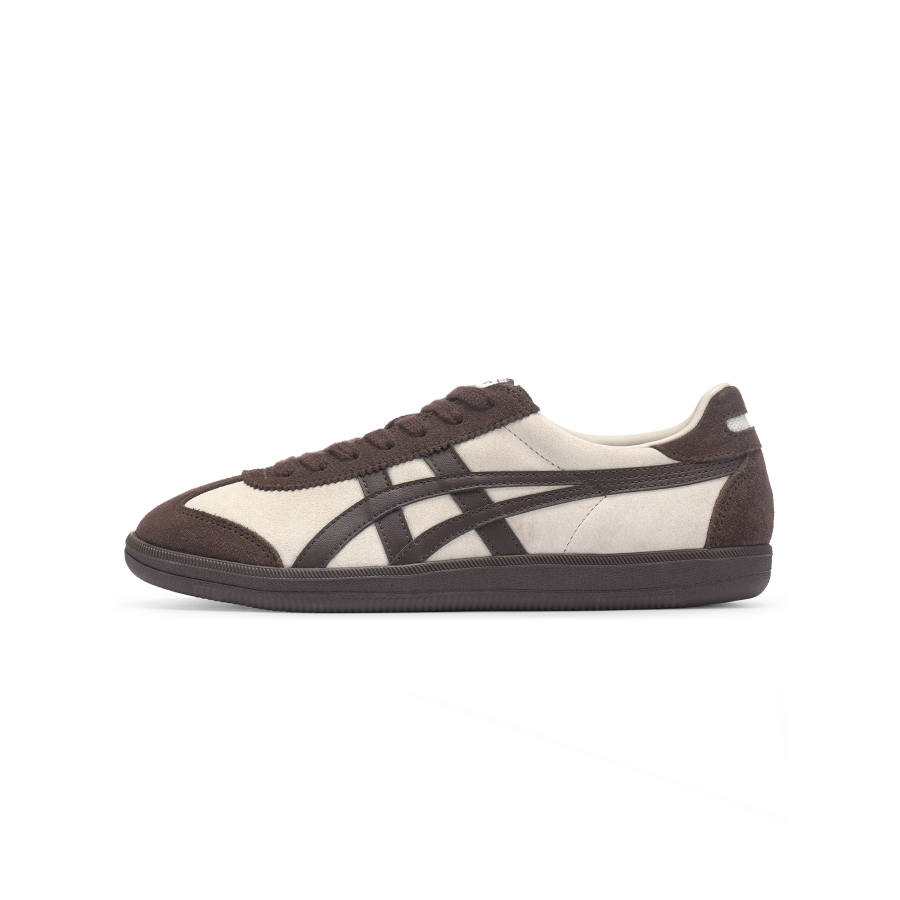 Onitsuka Tiger Tokuten German Army Trainers Unisex Low Top Brown/White