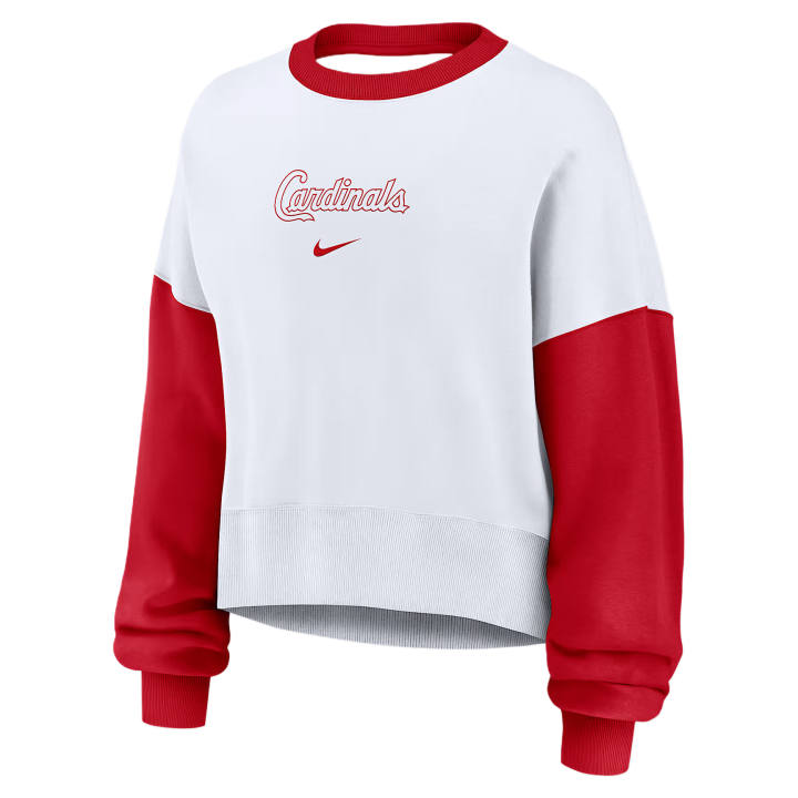 Nike Nike X MLB Sweatshirts Women's White Crew Neck Moderate