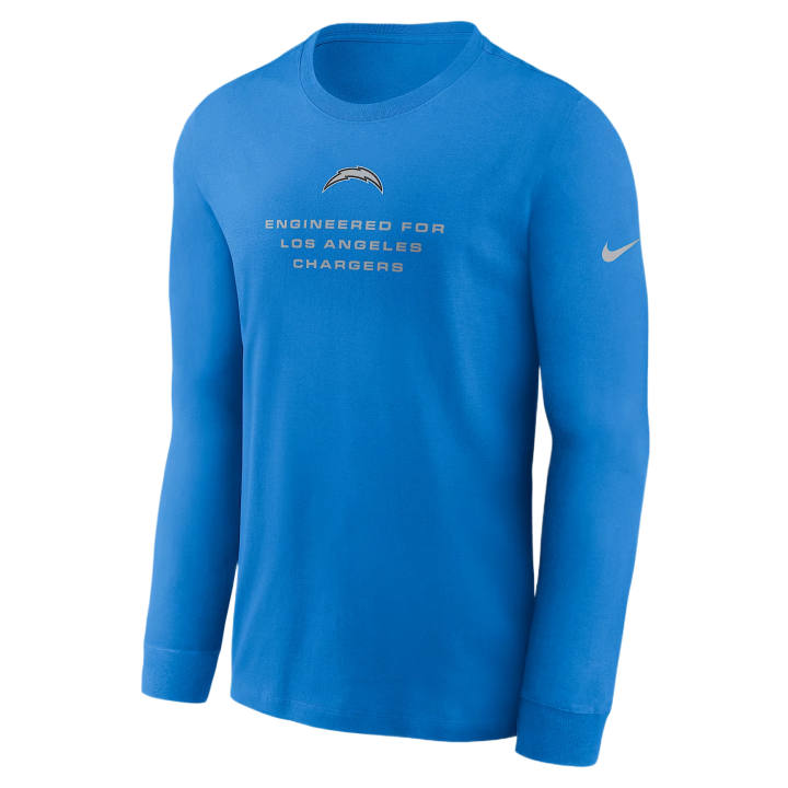 Nike Nike T Shirts Men's Blue Crew Neck Moderate