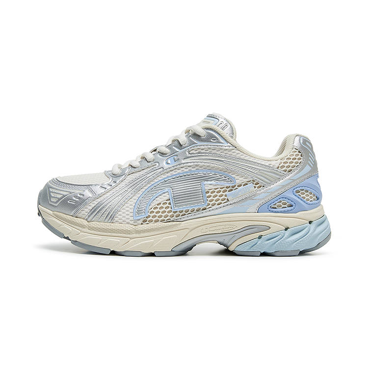 Champion Casual Shoes Women's Low Top Silver White/Milk White